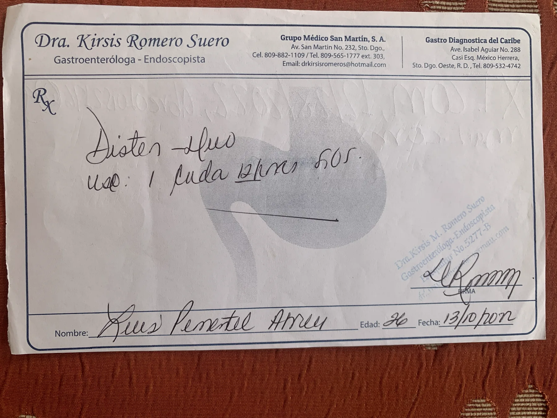 Third gastro Rx