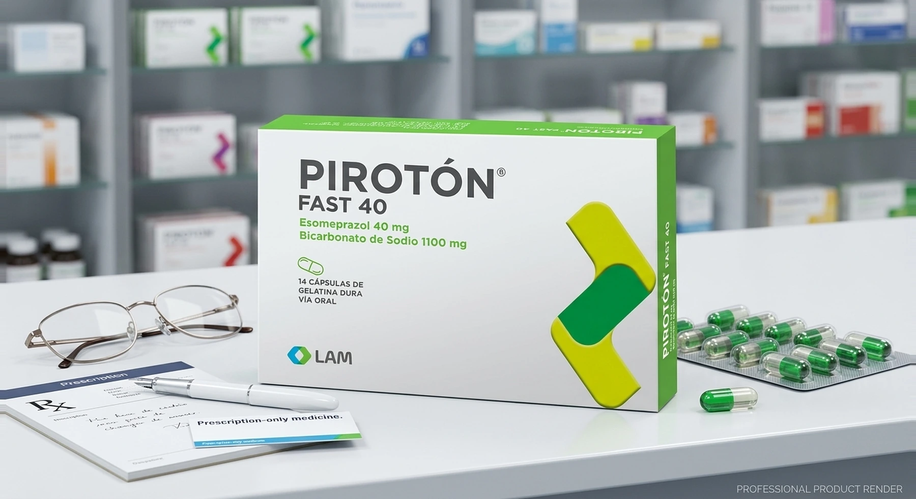 AI illustration of Piroton Fast 40