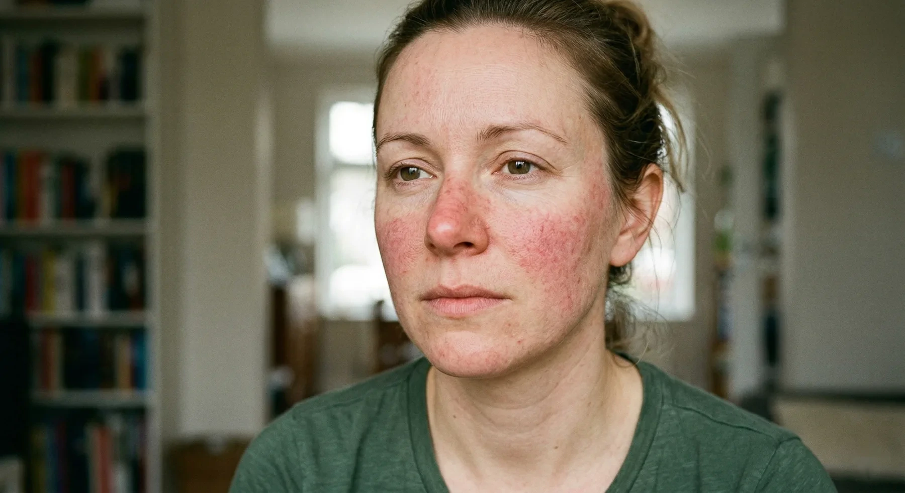 Rosacea, illustrated