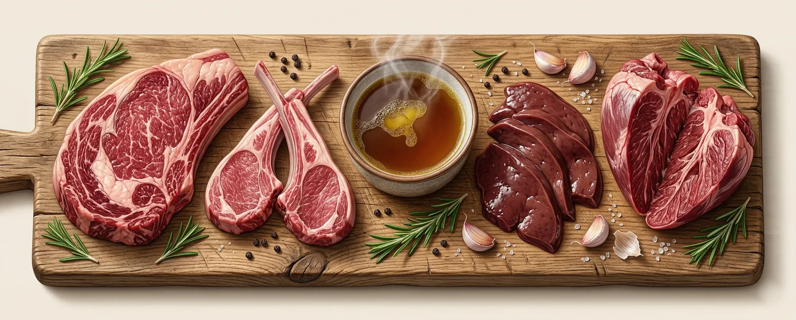 Grass-fed meat gut healing glycine glutamine zinc